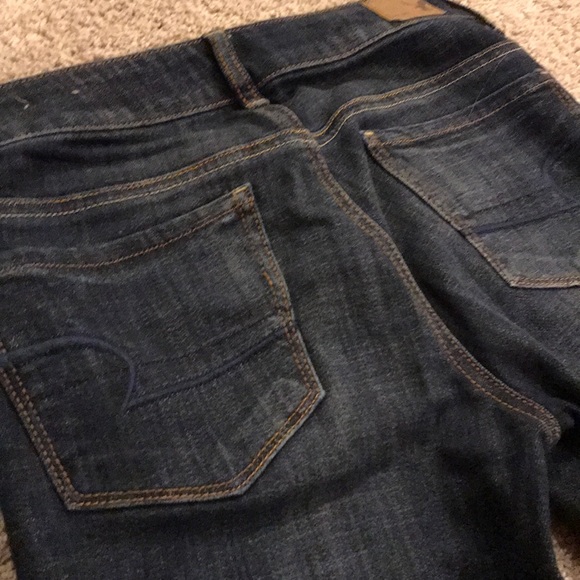 American Eagle Dark Wash Skinny Jeans - Picture 3 of 3
